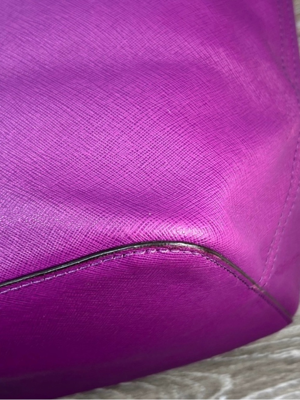 Michael Kors Fuchsia Jet Set Tote! Gently Used!! - Picture 10 of 13